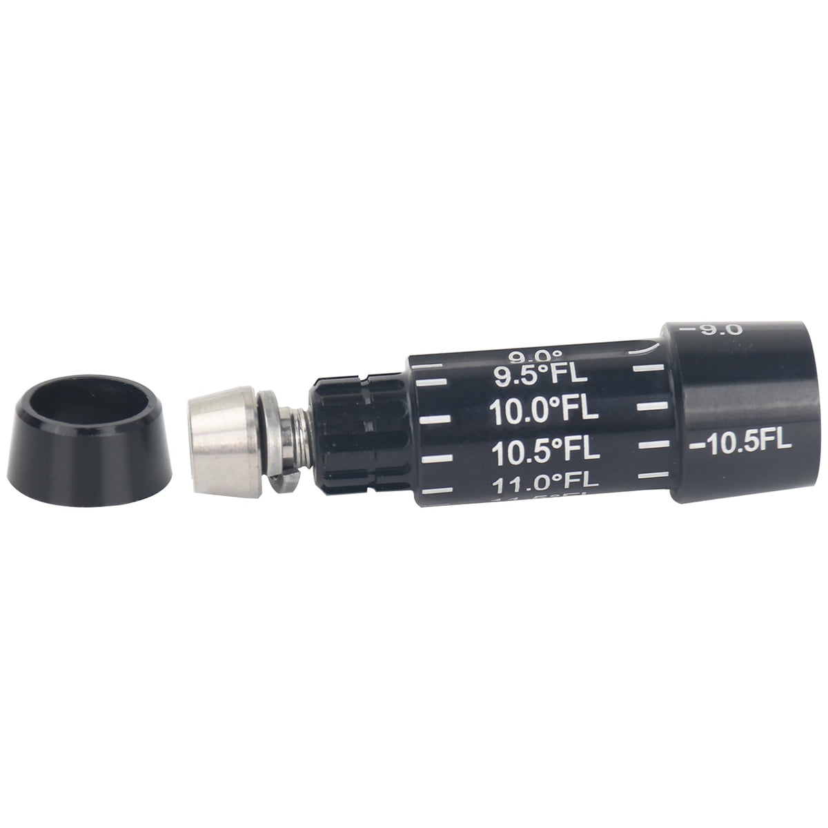 Durable aluminum alloy and stainless steel construction ensures long-lasting performance.