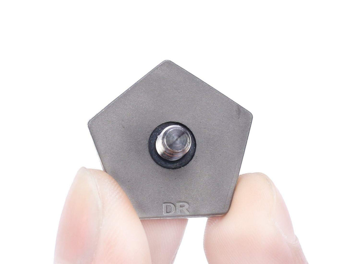 HISTAR aluminum stainless 17g weight for durability.