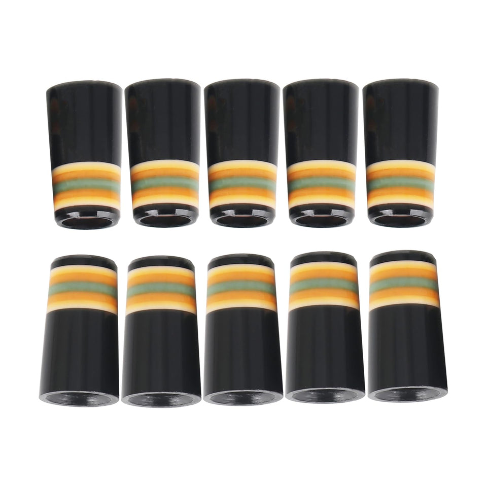 HISTAR golf ferrules in black with cone tip for seamless shaft to head transition.