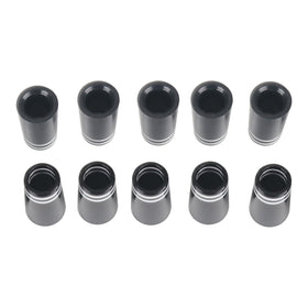 Histar golf ferrules 0.355 inch tapered shaft compatibility.
