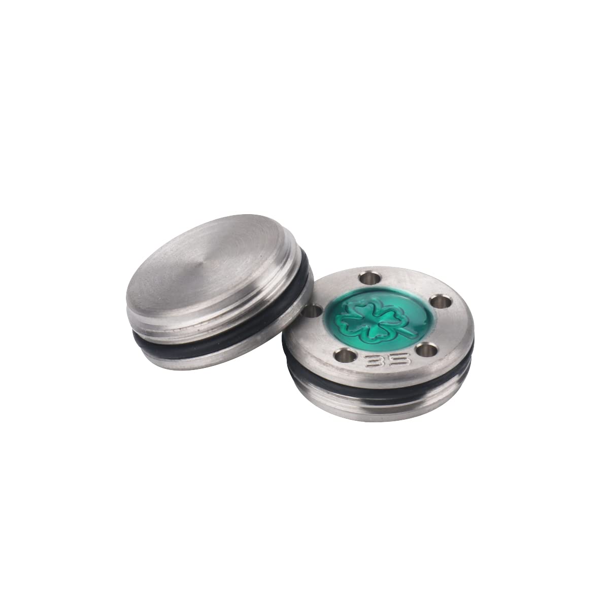 Easy weight installation on compatible putters for customizable balance.