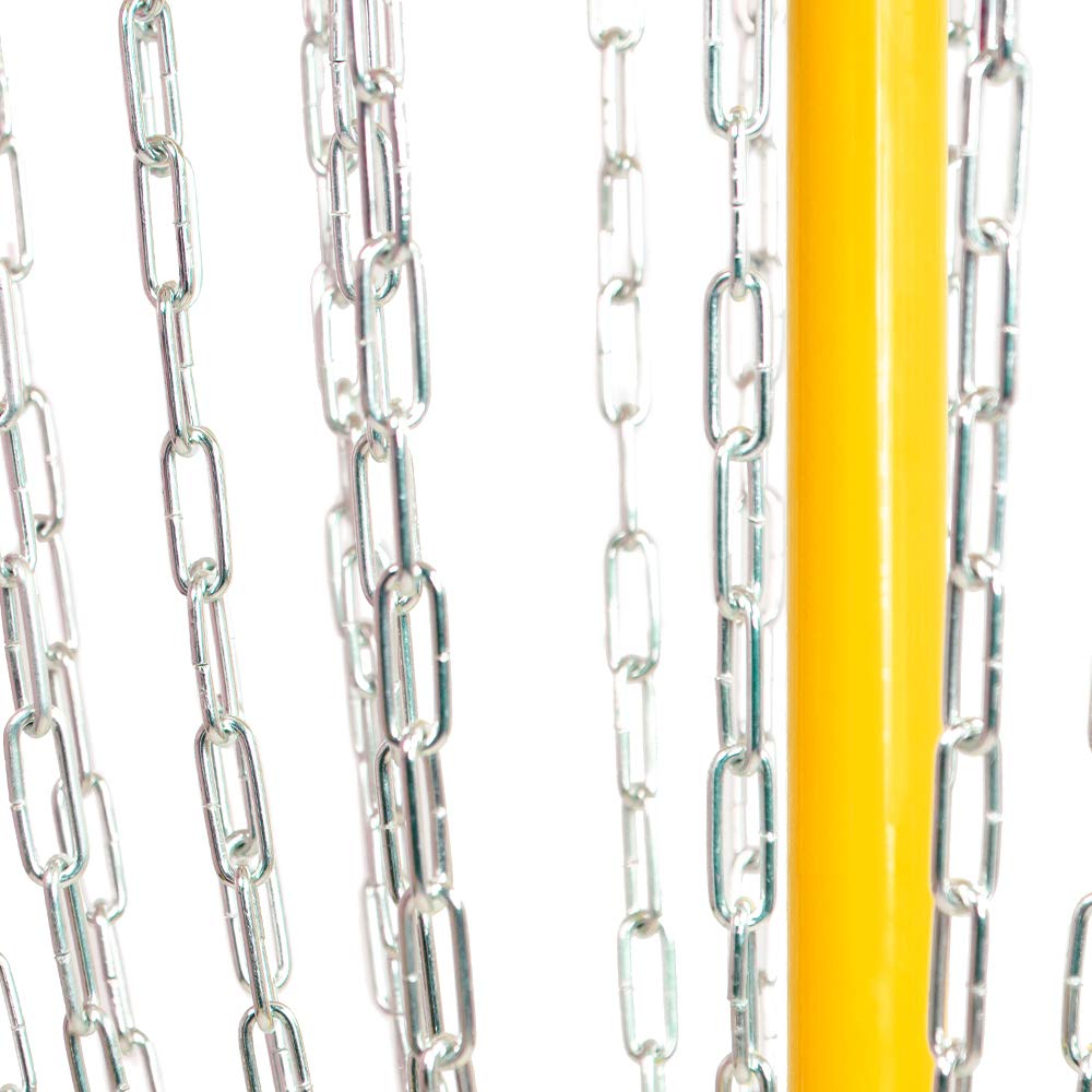 Hive Disc Golf Lite Basket base stability keeps it steady in wind