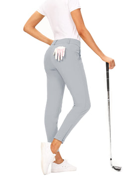 Hiverlay Women's Pro Golf Pants back pocket detail with secure storage.