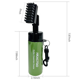 HKACTGO bag clip attachment keeps the cleaner accessible during rounds.