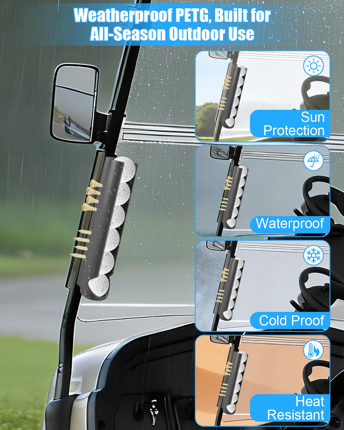 HKJWUN no-tool installation with magnetic mount enables quick setup.