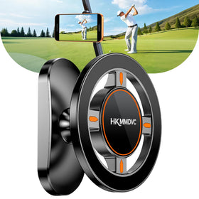 Hkmmdvc golf cart phone holder with metal body for durability on outdoor rides