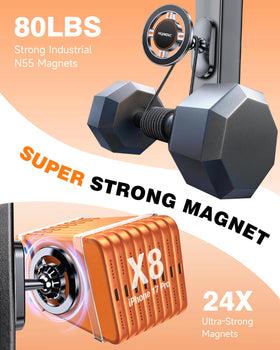 Hkmmdvc MagSafe-compatible mount works with iPhone 17–12