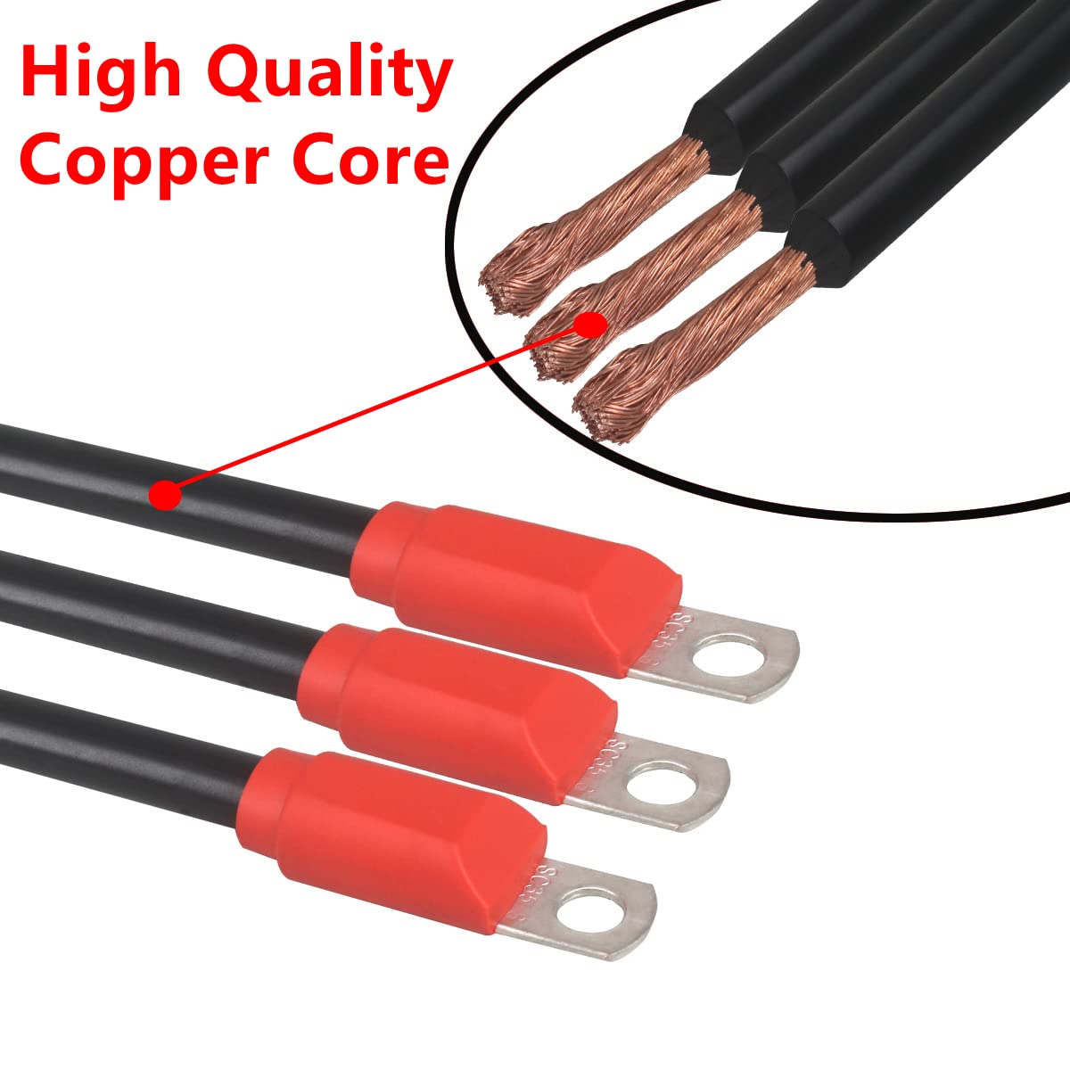 HKOO closed-end design keeps connectors shielded during rugged golf-cart use.