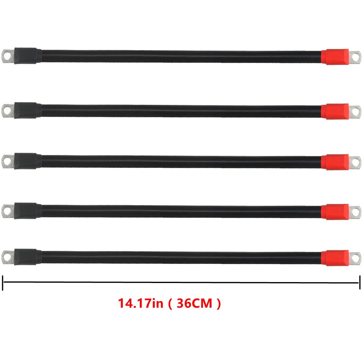HKOO tin-plated copper terminal lugs improve heat dissipation and corrosion resistance.