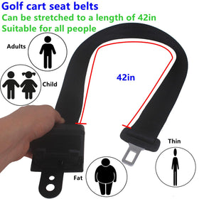 HKOO Club Car DS belt provides smooth, secure restraint