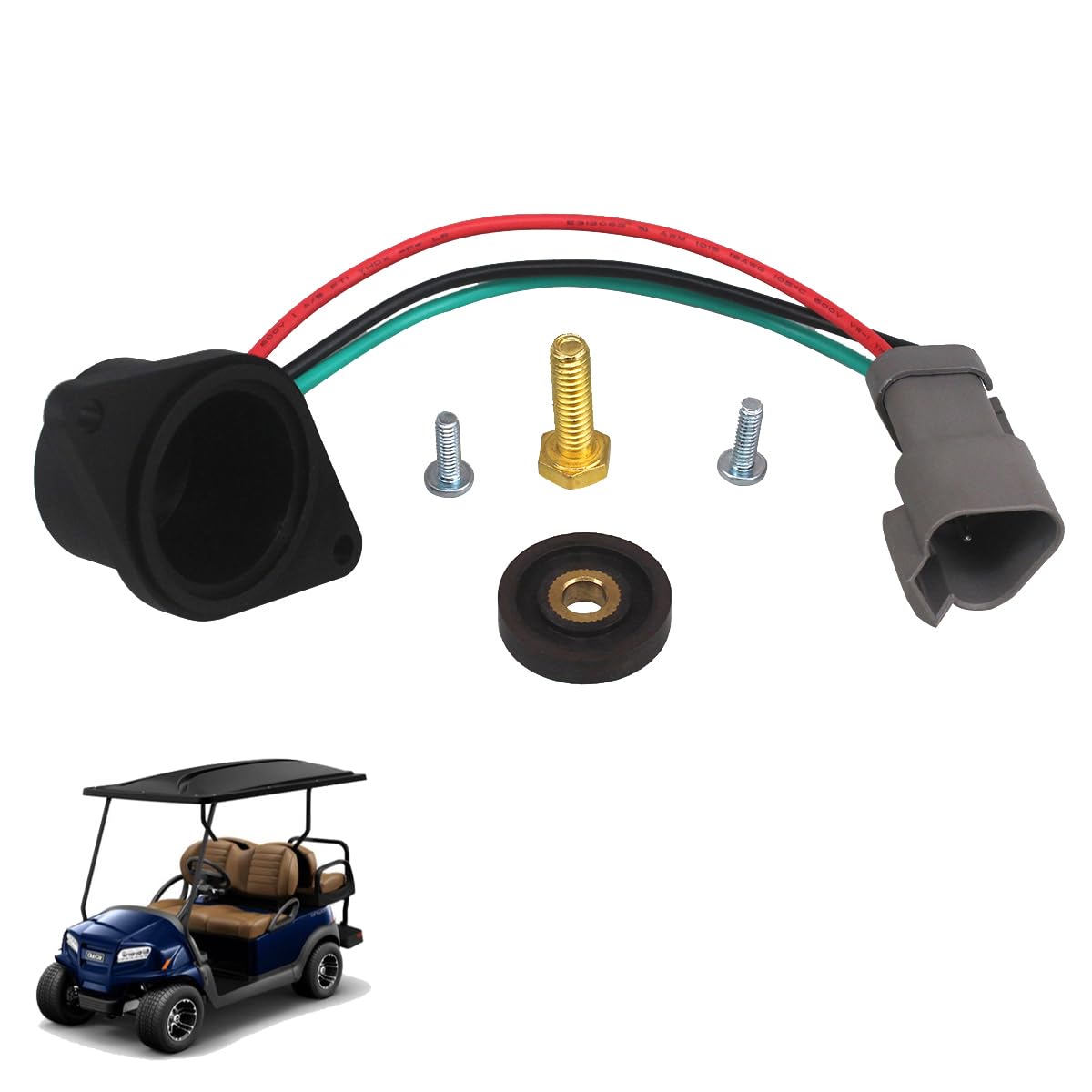 HKOO Club Car IQ speed sensor front view for reliable speed sensing