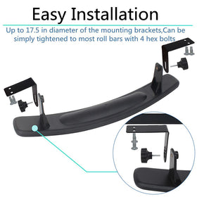 HKOO folding side mirrors provide quick adjustments for tight spaces.
