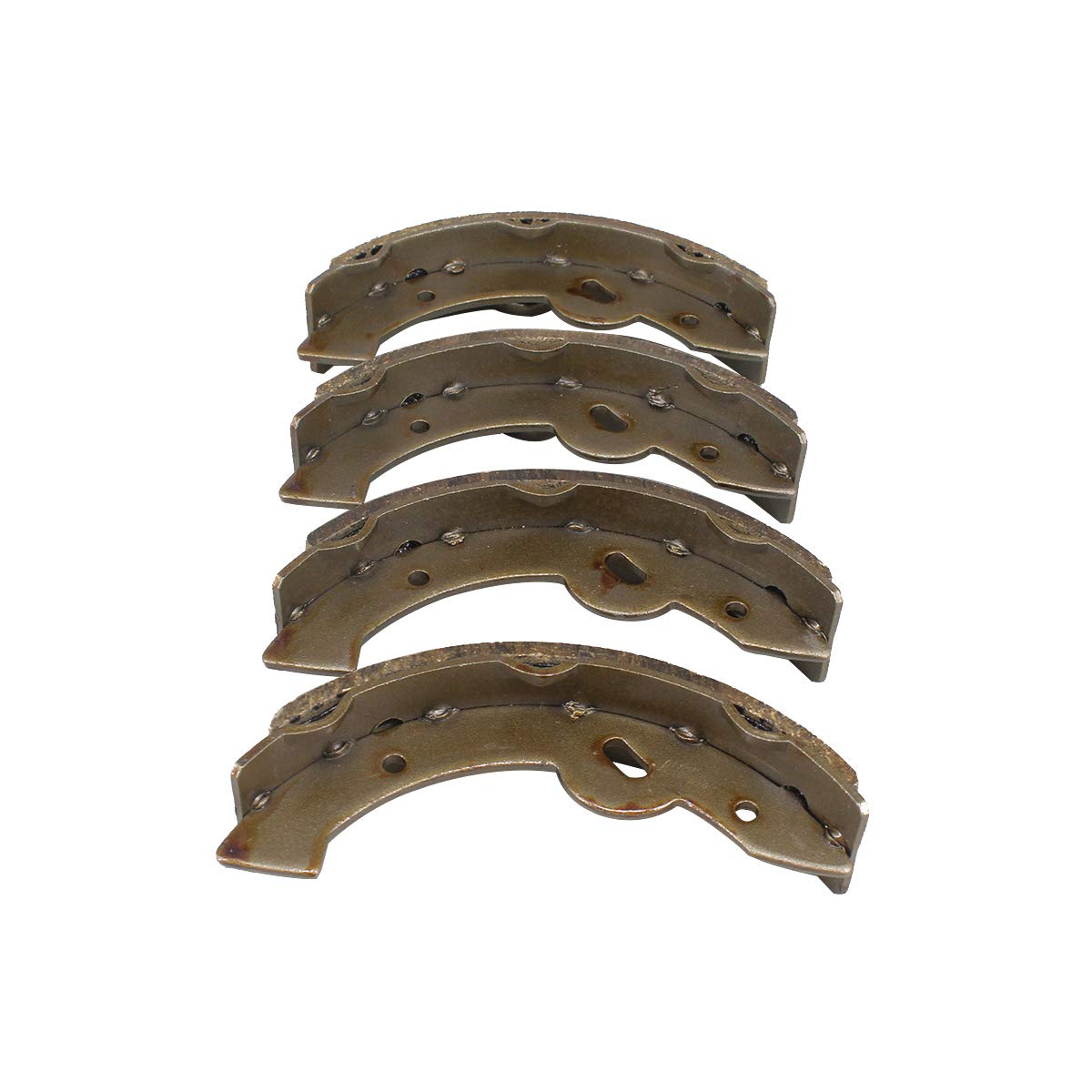 HKOO Workhorse 96+ brake shoes front view with durable performance.