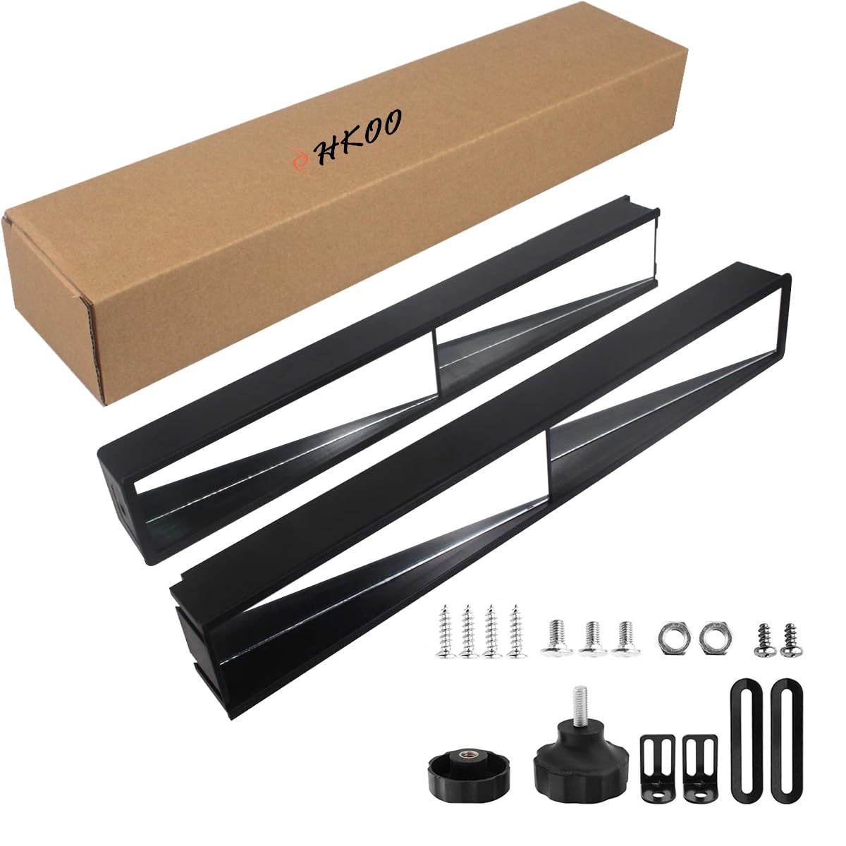 HKOO mirror with adjustable angle for panoramic rear coverage