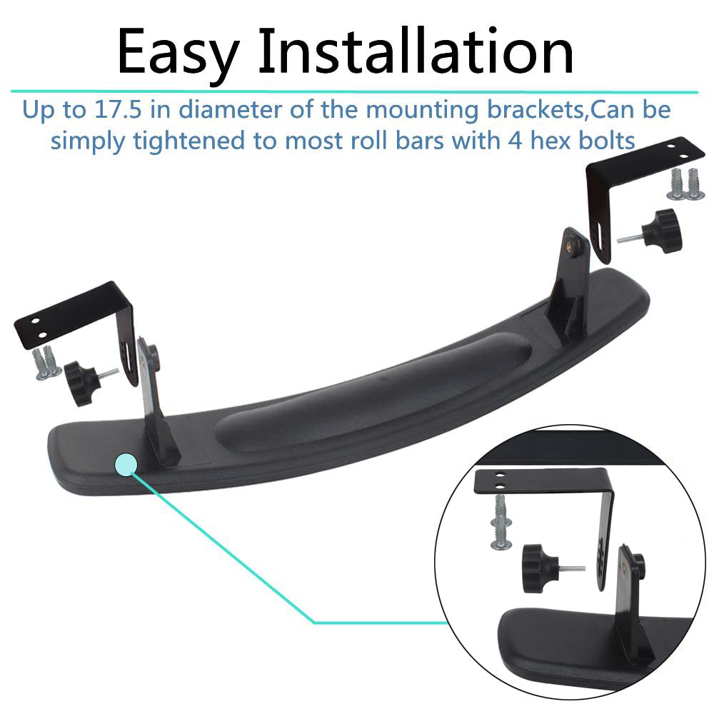 HKOO convex 150-degree mirror delivers broad rear view