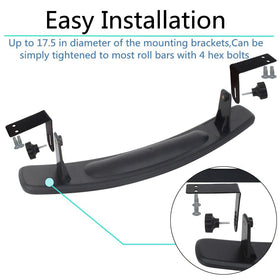 HKOO convex 150-degree mirror delivers broad rear view