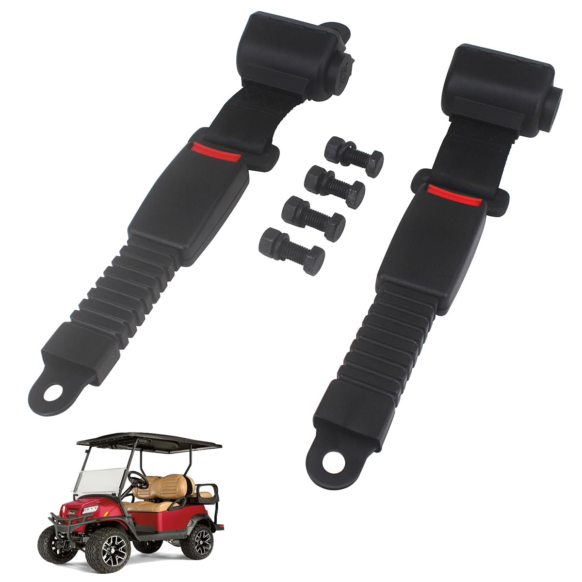 HKOO universal front-seat belt with retractable design for safer rides