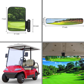 HKOO side mirror adjustable angle for personalized viewing on the go.