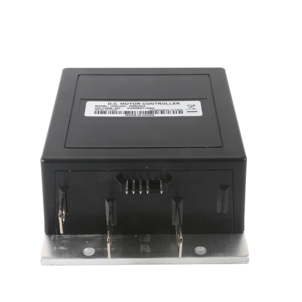 HLBTK 1206-4301 speed controller top view showing ITS input