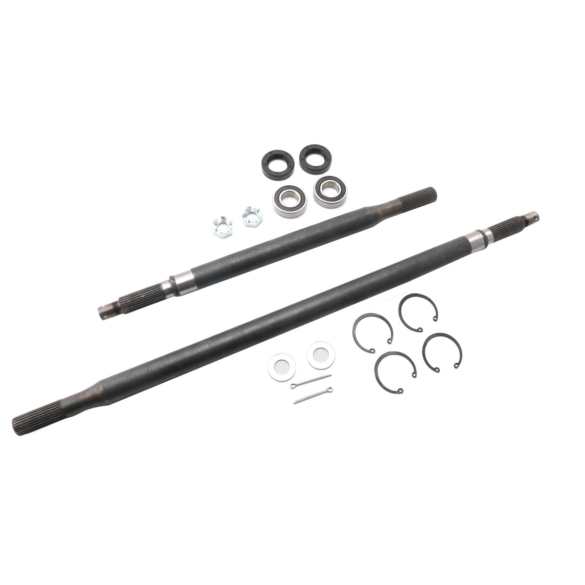 HLBTK rear axle shaft driver side for EZGO RXV ensures durable power transfer.