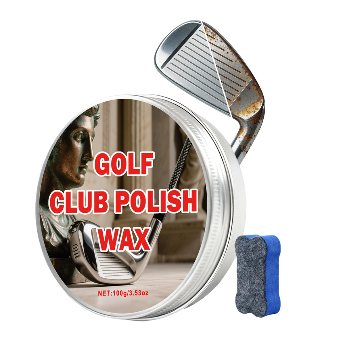 HLKJVEH Pro Club Polish kit restoring shine on irons for better control