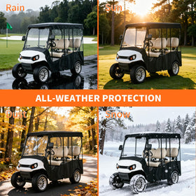 HMAZAE four-passenger design ideal for driveways and golf courses.