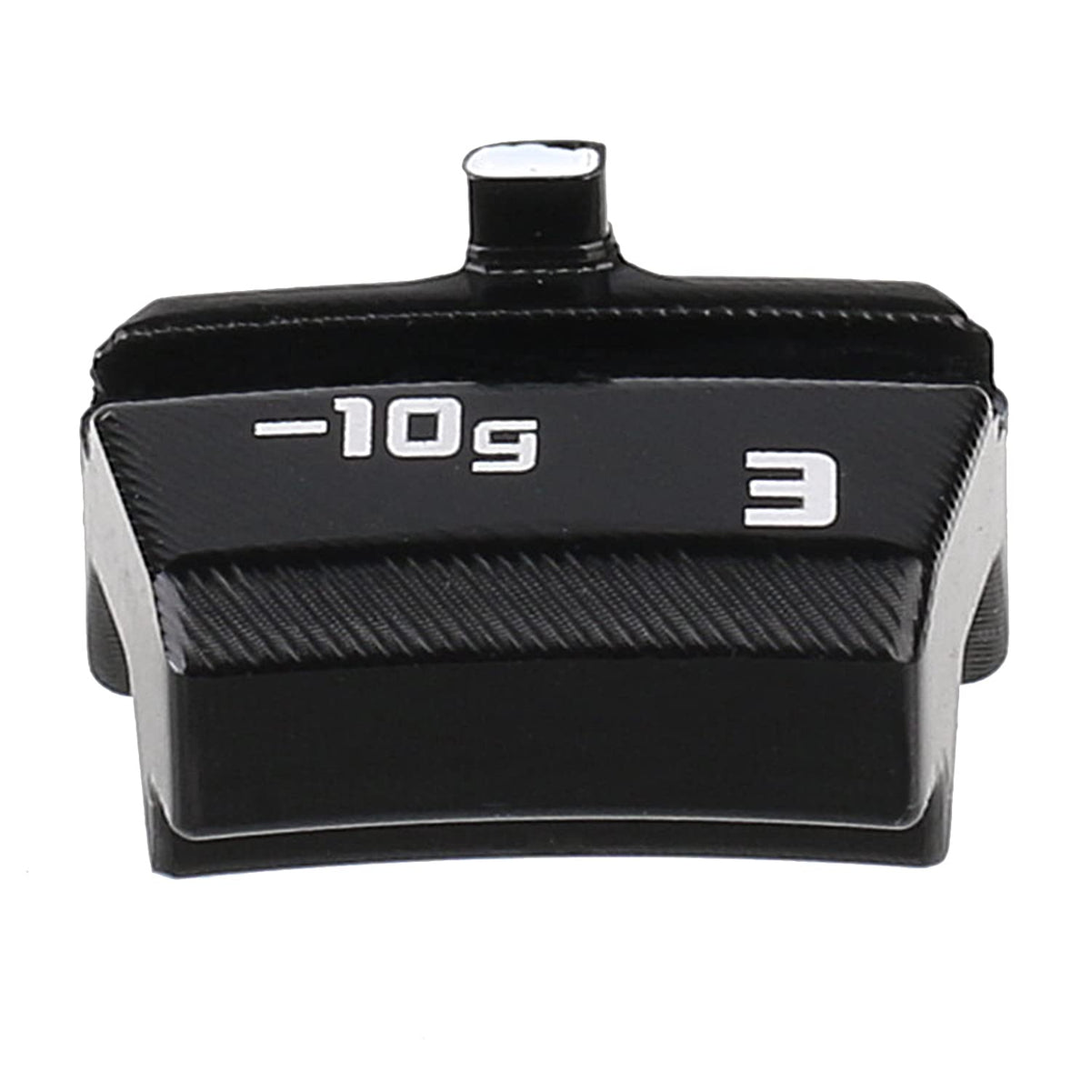 HNMFIT TSR3 3g weight mounted on fairway head for tuneable swing weight
