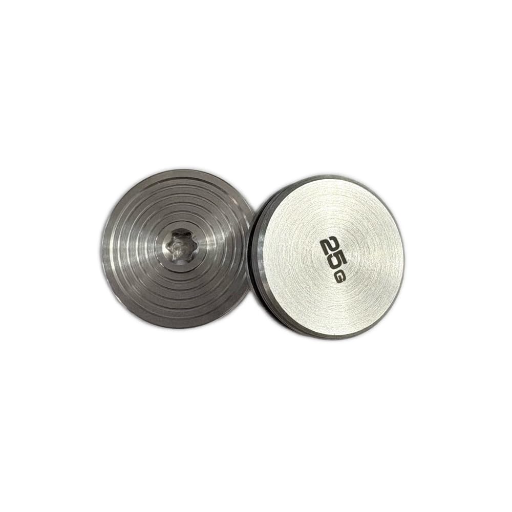 HNMFIT Odyssey Ai-One Silver putter weight 25g enhances balance for a smoother stroke.