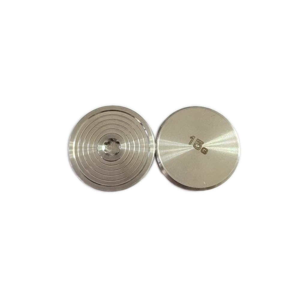 HNMFIT putter weights for Odyssey Ai-One Silver, 15g pair, enhances balance and feel.