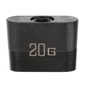 HNMFIT 15g weight on Odyssey Toulon head increases stability for a smoother stroke