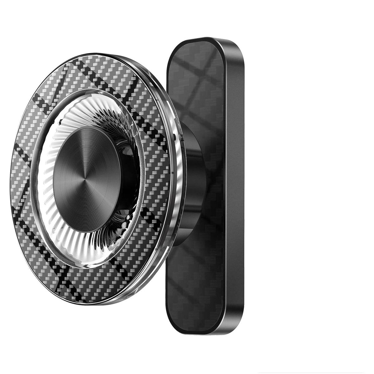 Hoarahloux magnetic golf cart phone holder with strong magnets for instant secure mounting.