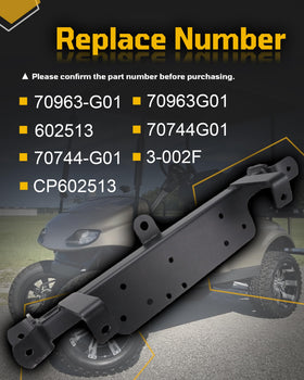 HocvrlX front-axle weldment visual compatible with EZGO TXT models