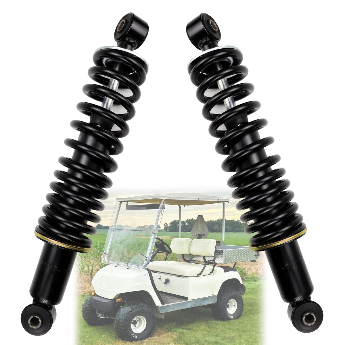 HocvrlX rear shocks installed on Yamaha G29 for smoother rides