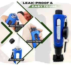 HODL 21 leak-proof reservoir prevents spills in your bag.