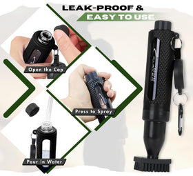 HODL 21 Mud Slayer leak-proof reservoir prevents spills in bag