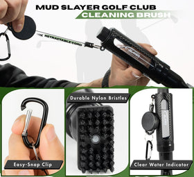 HODL 21 Mud Slayer water spray activation eases dirt before brushing