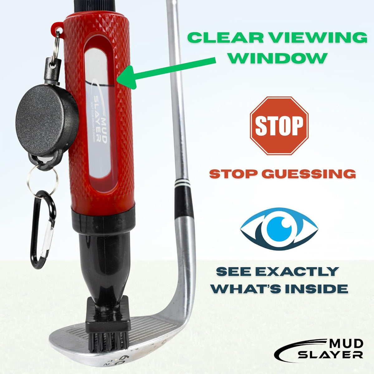 Ideal for irons and wedges on the practice range.