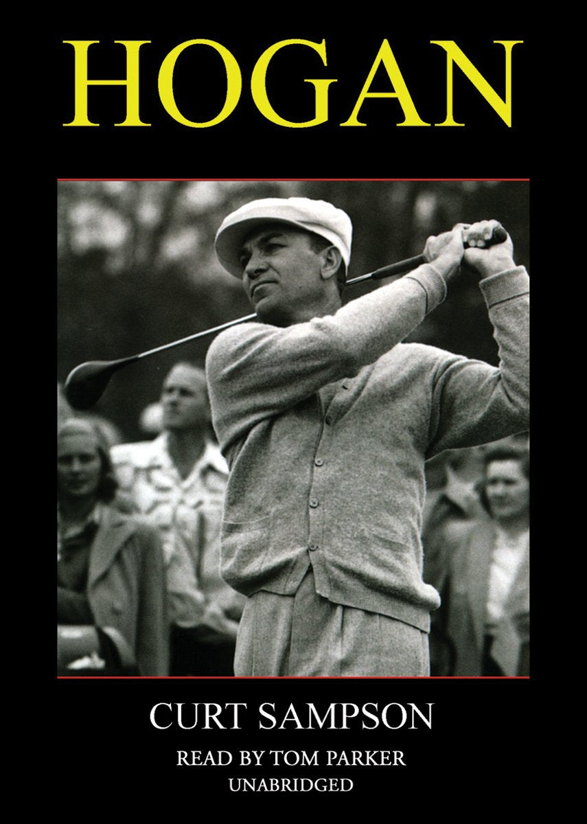 Hogan book cover featuring Ben Hogan; ideal for golf history readers seeking inspiration.