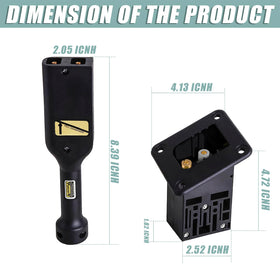 HOGUCAL 36V PowerWise charger-receptacle ensures consistent battery topping for golf carts.