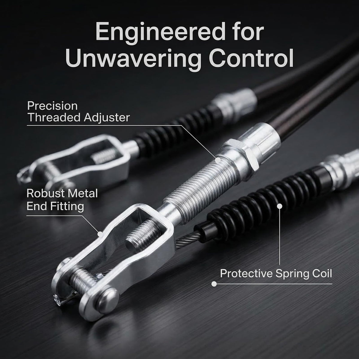 HOGUCAL brake cable kit packaging for easy storage and replacement