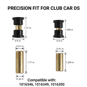 HOGUCAL DS bushing kit inner sleeves delta design supports smoother steering.
