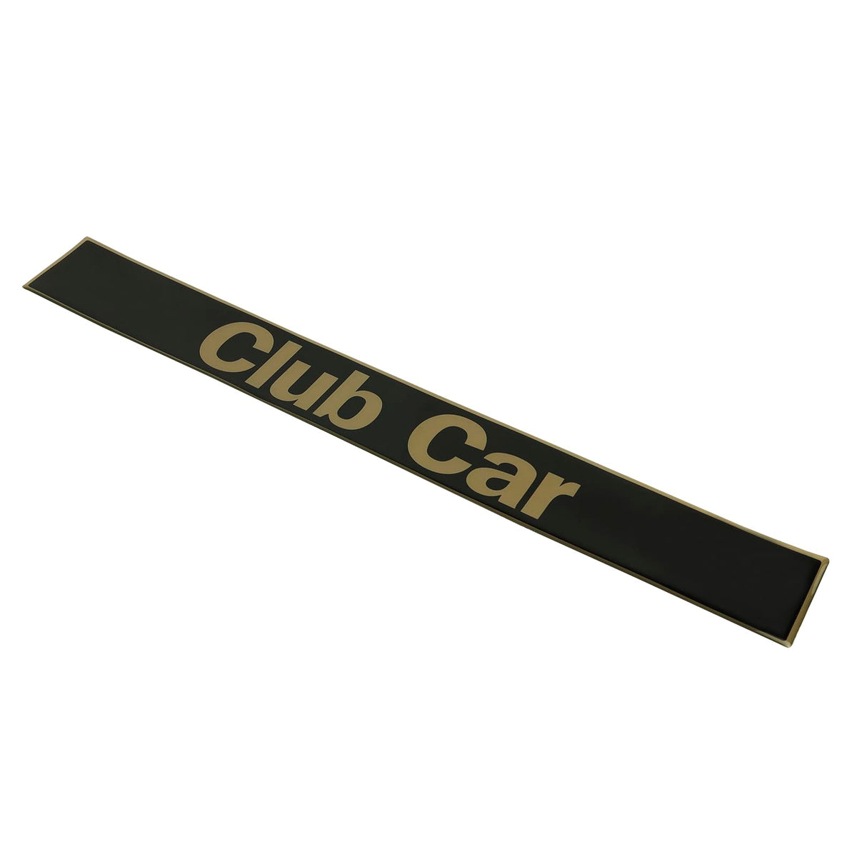 HOGUCAL Club Car DS emblem in black gold upgrades cart style.