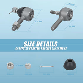 HOGUCAL right-thread ball joint for Club Car DS boosts reliability.
