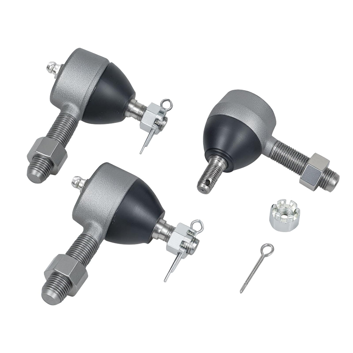 HOGUCAL tie rod end 3pcs kit for Club Car DS improves steering control.