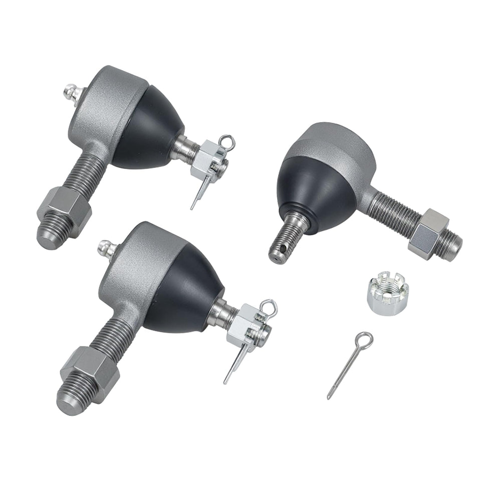 HOGUCAL tie rod end 3pcs kit for Club Car DS improves steering control.