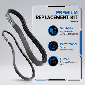 HOGUCAL drive belt made of aramid fiber delivers durable, low-stretch performance.