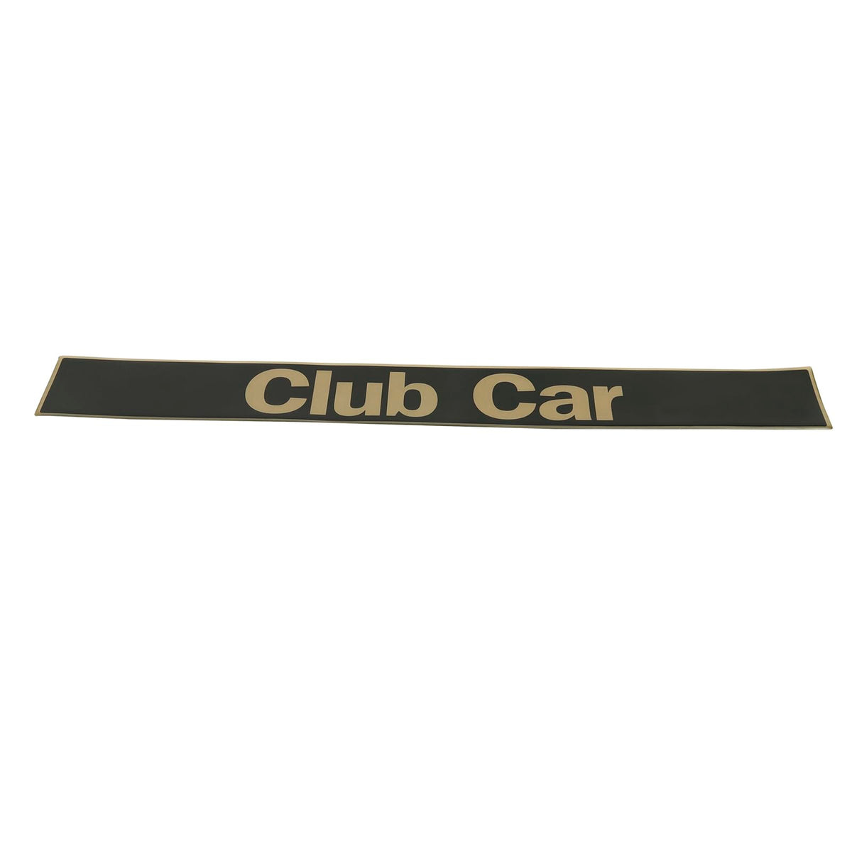 Close-up of HOGUCAL emblem showing durable black-gold finish.