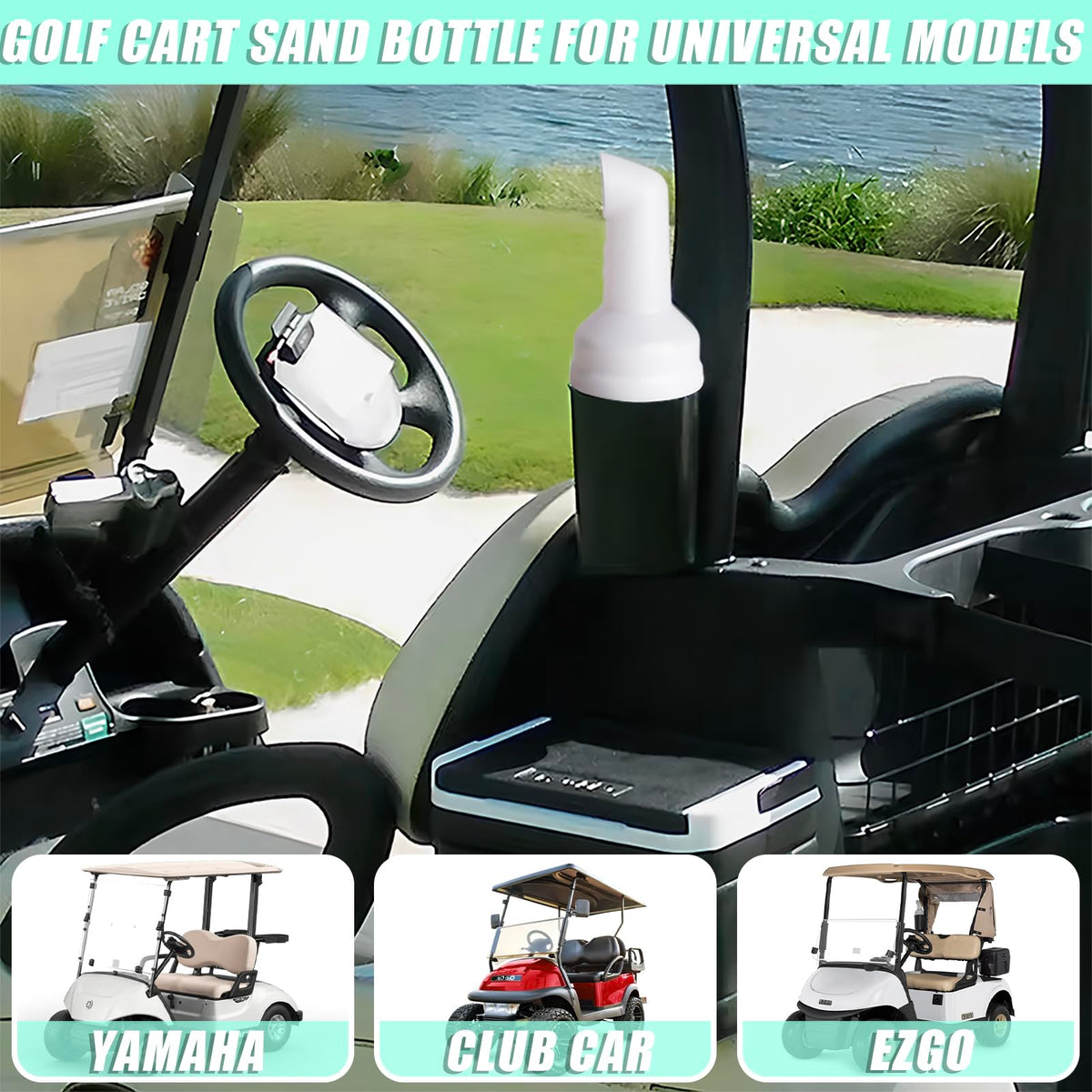 HOGUCAL ABS construction withstands weather and rough course use.