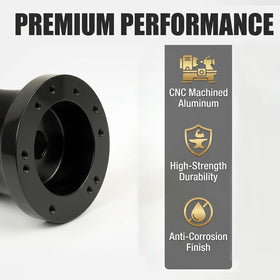 HOGUCAL EZGO steering wheel adapter for quick installation with clear instructions