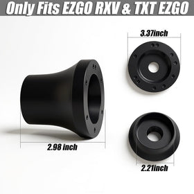 HOGUCAL EZGO steering wheel adapter electrophoresis finish resists rust on the course